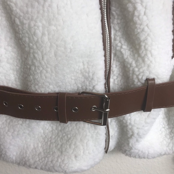 Turndown Faux Fur Teddy Coat - Picture 7 of 8